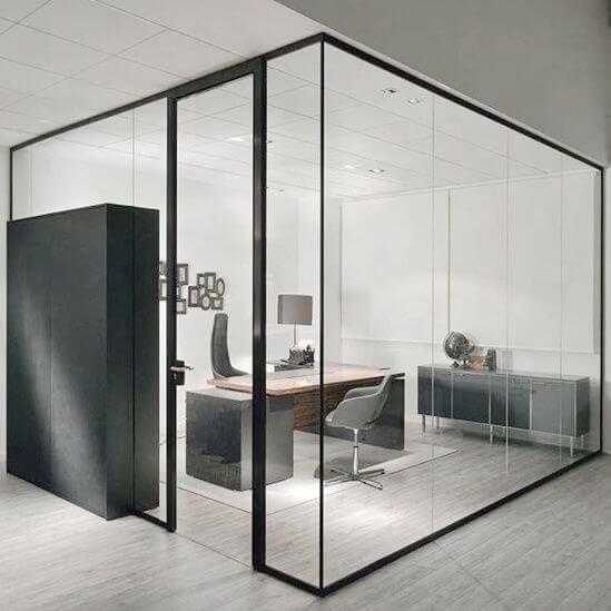 Office Glass Partitions Dubai