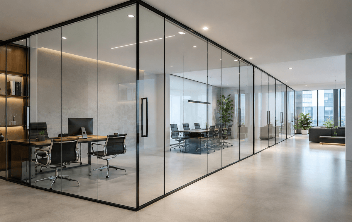 Glass Office Fit-Out Dubai