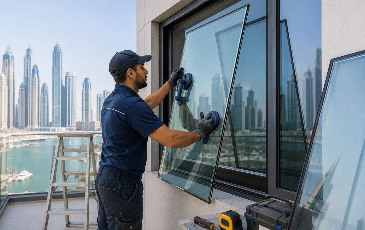 Best Glass Repair Company Near Me Dubai
